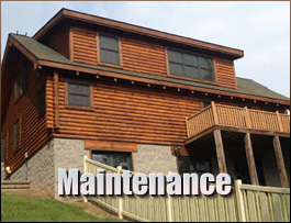  Holly Ridge, North Carolina Log Home Maintenance